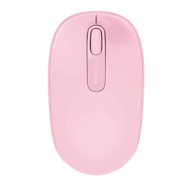Bezdrátová myš Microsoft Mobile 1850, světle růžová