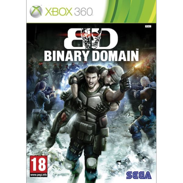 Binary Domain[XBOX 360]-BAZAR (použité zboží)
