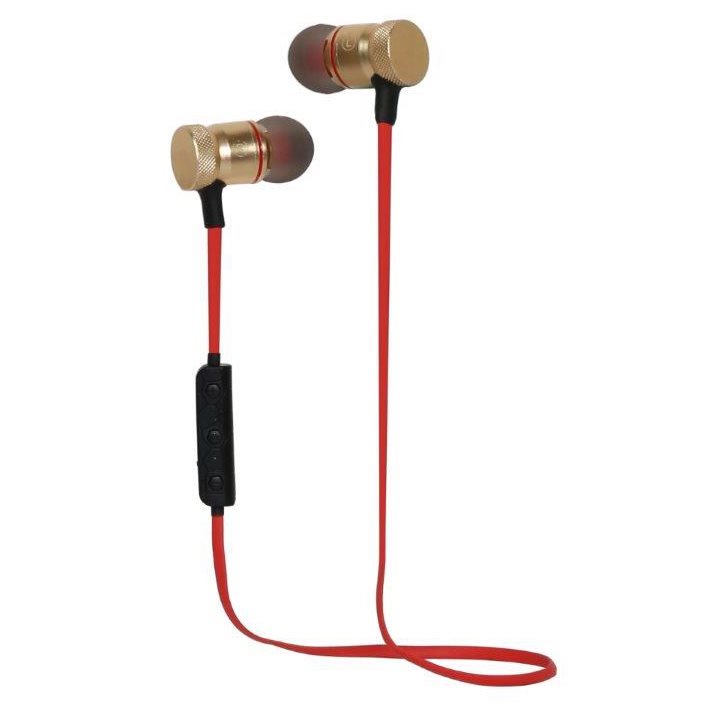 Carneo S3 bluetooth sluchátka do uší, červené