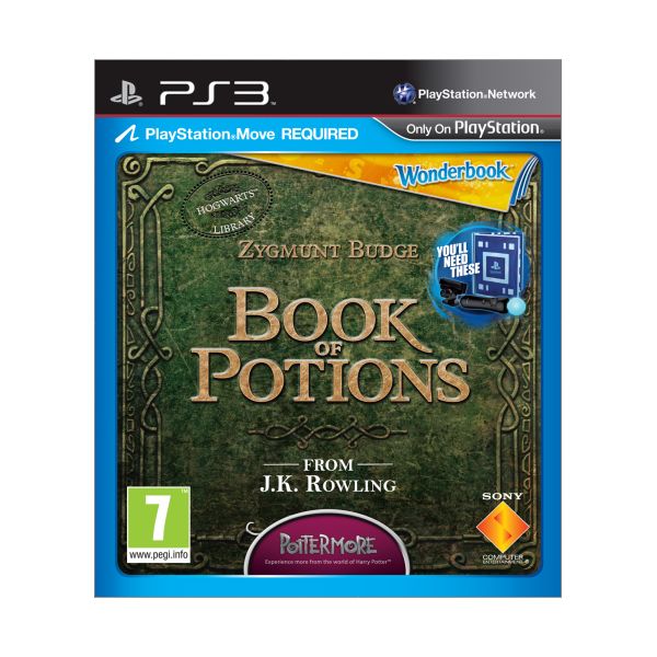 Wonderbook: Book of Potions CZ[PS3]-BAZAR (použité zboží)