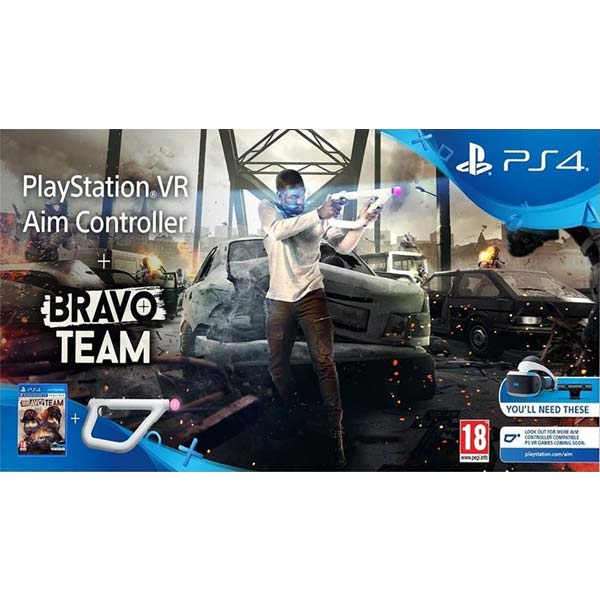 Bravo Team (Aim Controller Bundle)[PS4]-BAZAR (použité zboží)