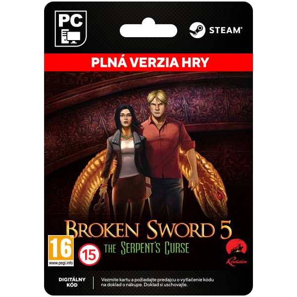 Broken Sword 5: The Serpent's Curse [Steam]