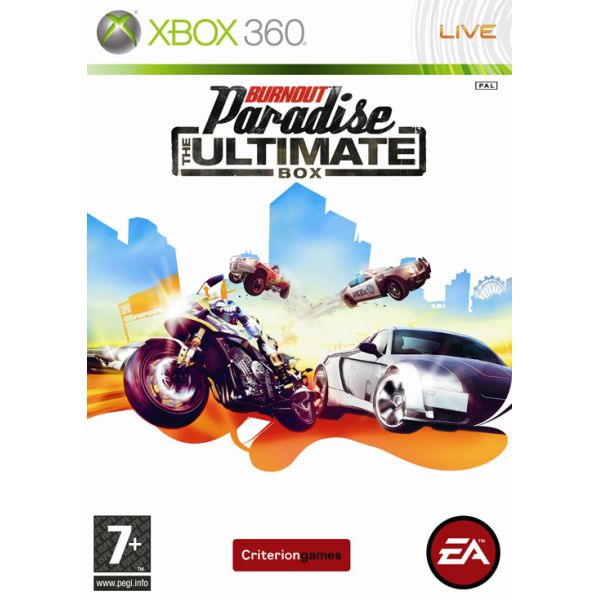 Burnout: Paradise (The Ultimate Box)[XBOX 360]-BAZAR (použité zboží)