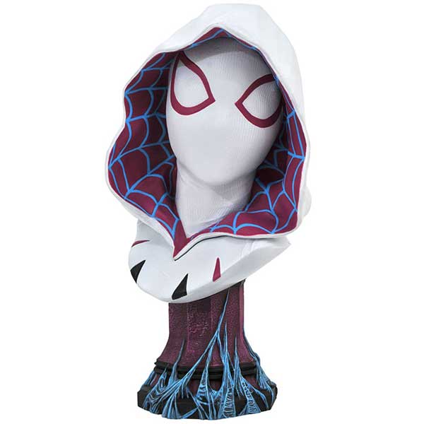 Legends in 3D Comic Marvel Spider Gwen 1/2 Scale Resin Bust