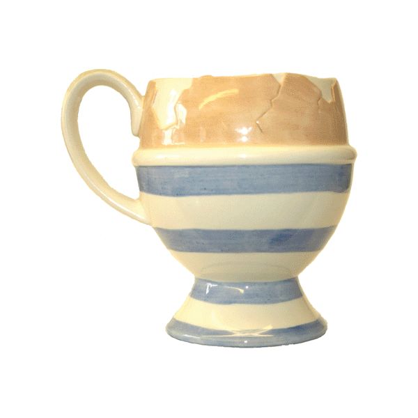 Butterworth Collection 3D keramický hrnek, egg cup