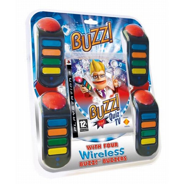 Buzz! Quiz TV + ovladače