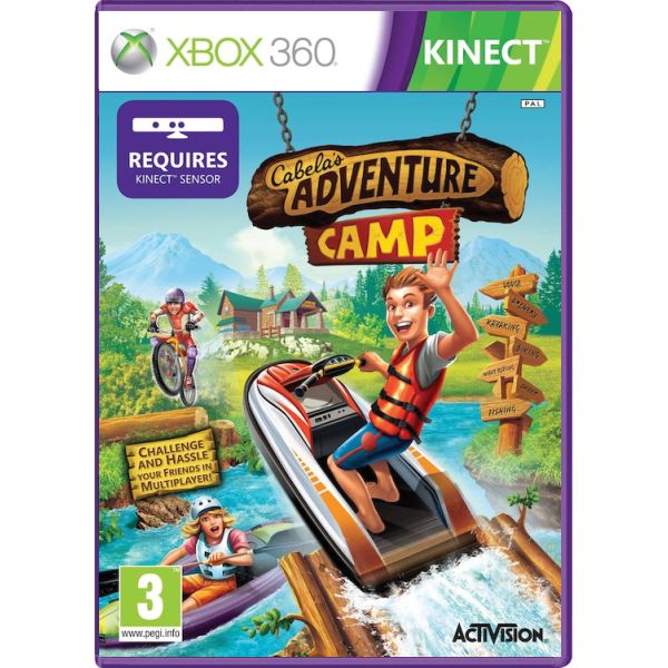 Cabelas Adventure Camp[XBOX 360]-BAZAR (použité zboží)