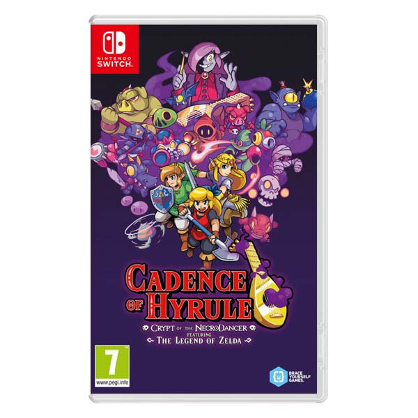 Cadence of Hyrule: Crypt of the NecroDancer featuring The Legend of Zelda [NSW] - BAZAR (použité zboží)