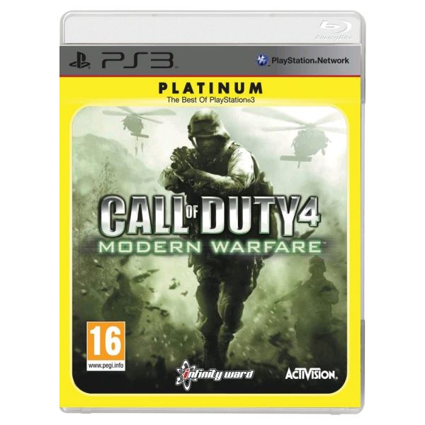 Call of Duty 4: Modern Warfare-PS3-BAZAR (použité zboží)