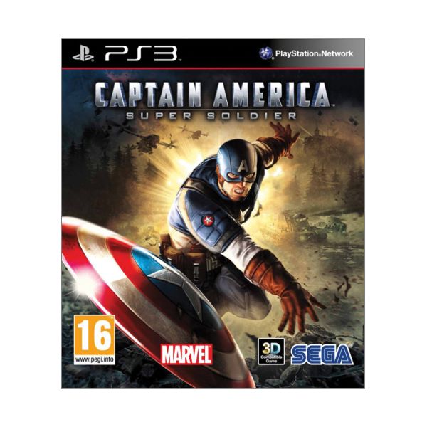 Captain America: Super Soldier[PS3]-BAZAR (použité zboží)