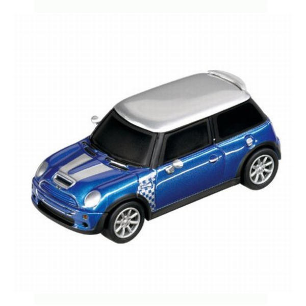 Autíčko Mini Cooper S - Checkmate - Hyper Blue Metalic Autíčko Mini Cooper S - Checkmate - Hyper Blue Metalic