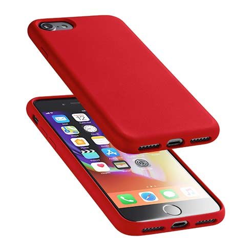 
CellularLine SENSATION ochranný silikonový kryt pro Apple iPhone 6/7/8/SE (2020), červený