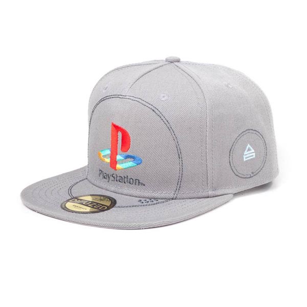 Čepice PlayStation Silver Logo