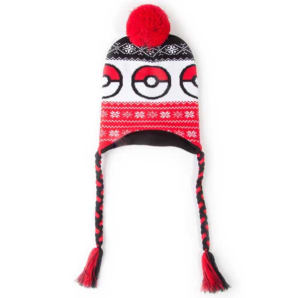 Čepice Pokéball Xmas (Pokémon)