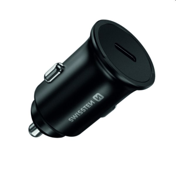CL adapter Swissten PD3.0 45W, černý CL adapter Swissten PD3.0 45W, černý