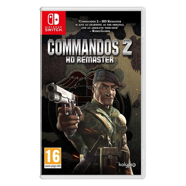 Commandos 2 (HD Remaster) [NSW] - BAZAR (použité zboží)