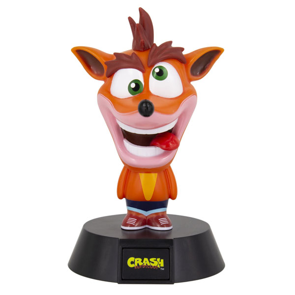 Crash Bandicoot 3D Icon Light Crash Bandicoot 10 cm Crash Bandicoot 3D Icon Light Crash Bandicoot 10 cm