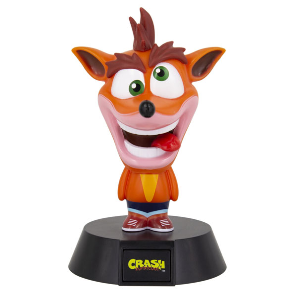 Crash Bandicoot 3D Icon Light Crash Bandicoot 10 cm