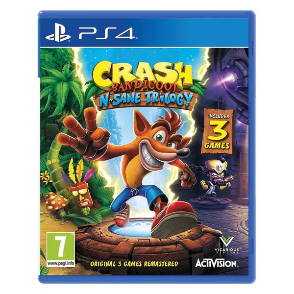 Crash Bandicoot N.Sane Trilogy[PS4]-BAZAR (použité zboží)