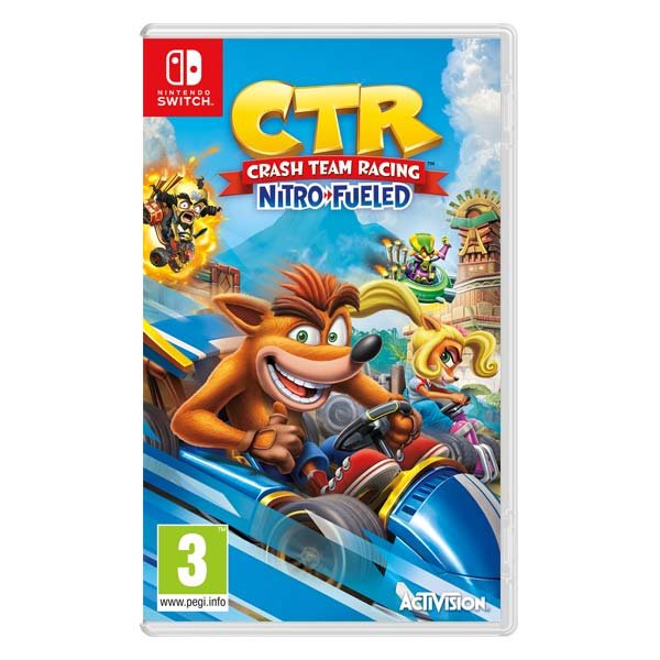 Crash Team Racing Nitro-Fueled[NSW]-BAZAR (použité zboží)