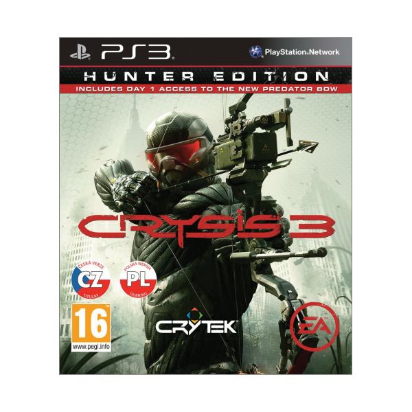 Crysis 3 CZ (Hunter Edition)[PS3]-BAZAR (použité zboží)