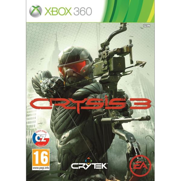 Crysis 3 CZ-XBOX 360-BAZAR (použité zboží)