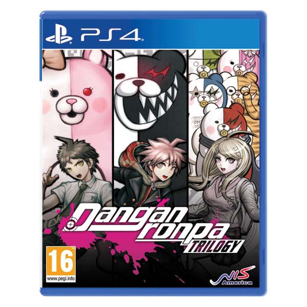 Danganronpa Trilogy [PS4] - BAZAR (použité zboží)