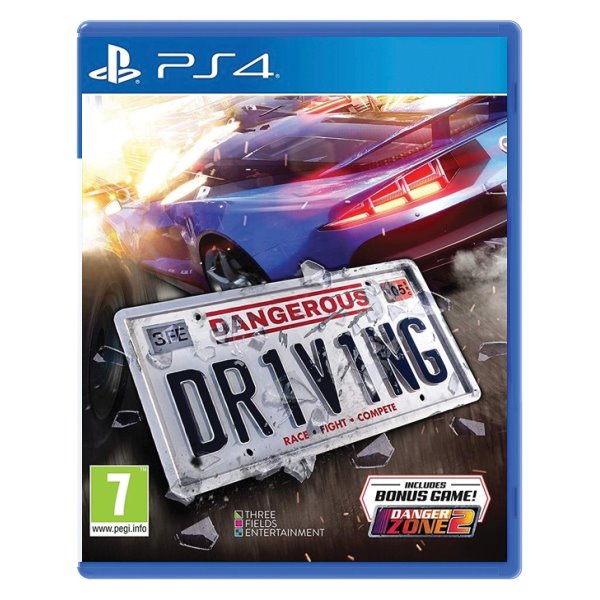 Dangerous Driving [PS4] - BAZAR (použité zboží)