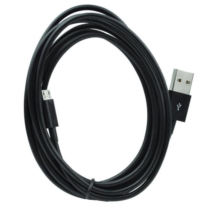 Datový kabel pro mobily a tablety s USB C konektorem-délka 3 metry, Black