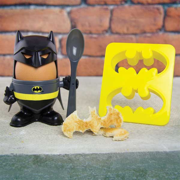 DC Comics Egg Cup & Toast Cutter Batman