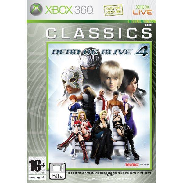Dead or Alive 4 [XBOX 360] - BAZAR (použité zboží)