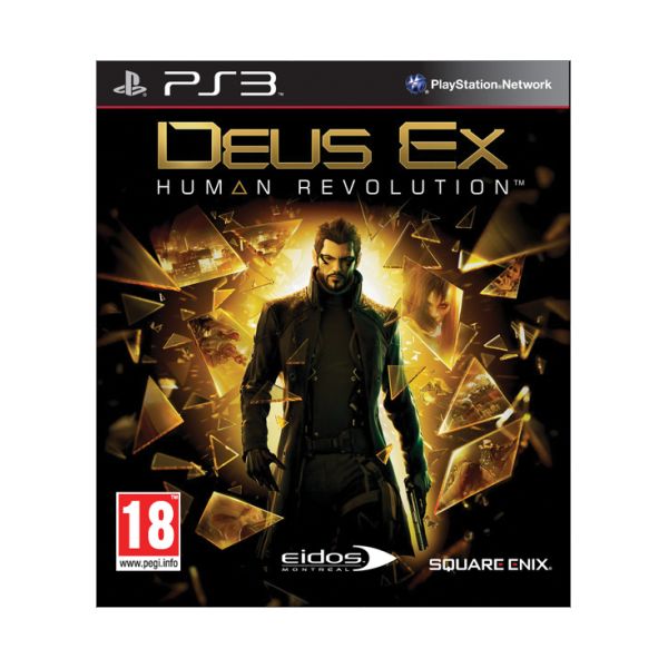 Deus Ex: Human Revolution-PS3-BAZAR (použité zboží)