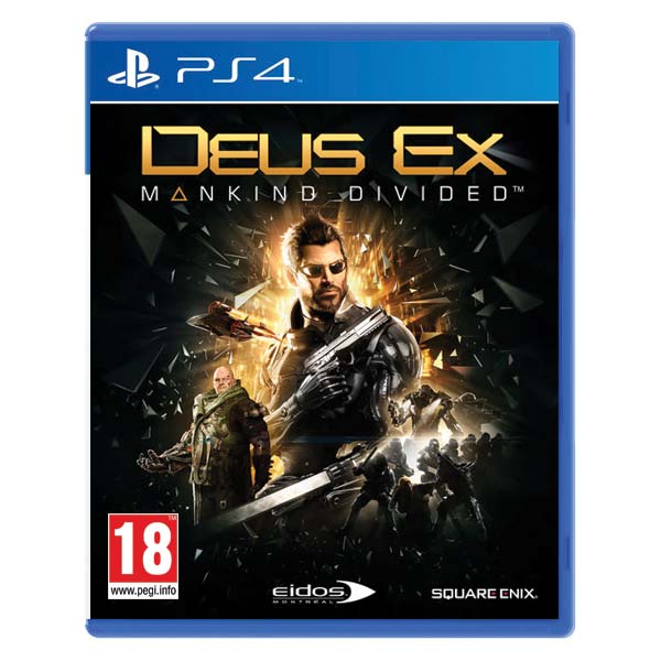 Deus Ex: Mankind Divided[PS4]-BAZAR (použité zboží)
