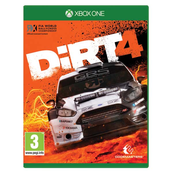 DiRT 4[XBOX ONE]-BAZAR (použité zboží)