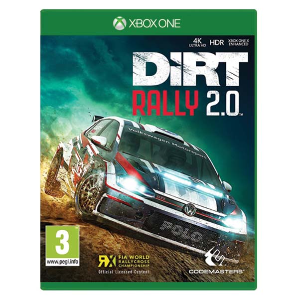 DiRT Rally 2.0[XBOX ONE]-BAZAR (použité zboží)
