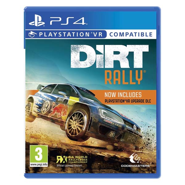 DiRT Rally VR[PS4]-BAZAR (použité zboží)