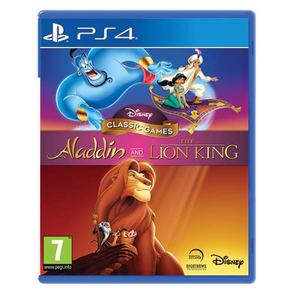 Disney Classic Games: Aladdin and The Lion King[PS4]-BAZAR (použité zboží)