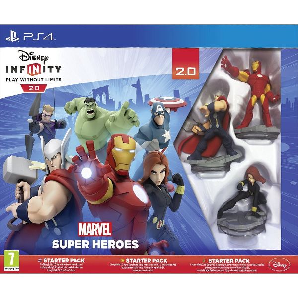 Disney Infinity 2.0: Marvel Super Heroes (Starter Pack)[PS4]-BAZAR (použité zboží)