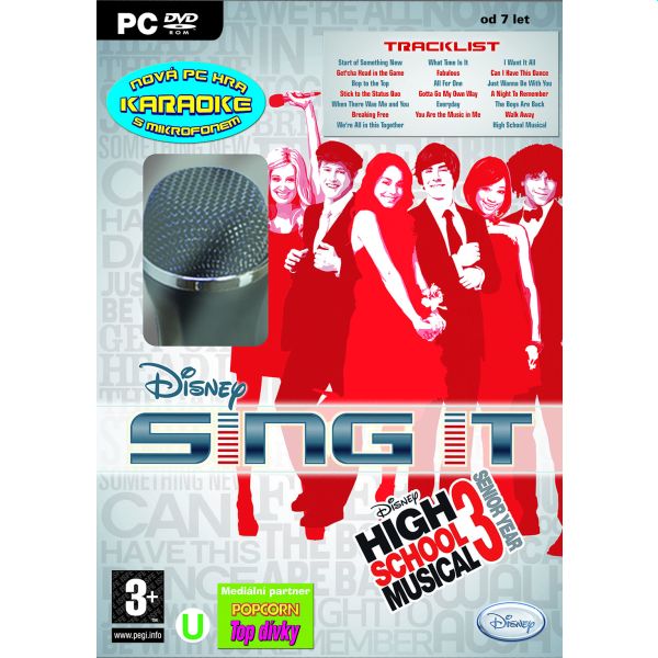 Disney Sing It: High School Musical 3 + mikrofon