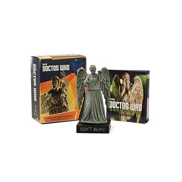 Doctor Who: Light-Up Weeping Angel and Illustrated Book (Miniature Editions)