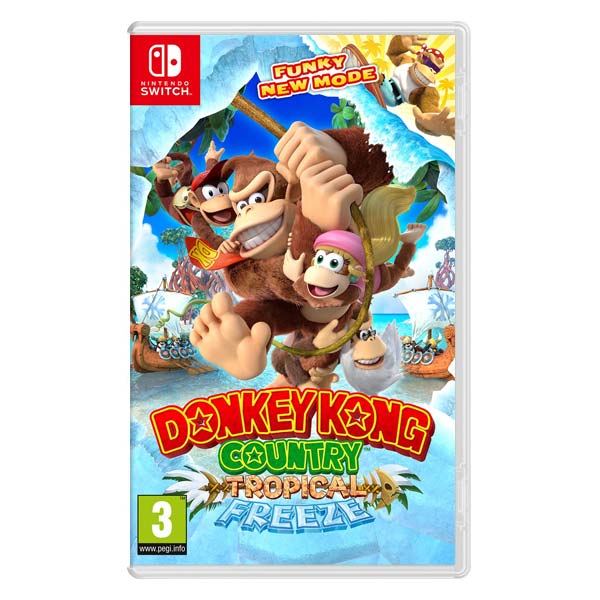 Donkey Kong Country: Tropical Freeze[NSW]-BAZAR (použité zboží)