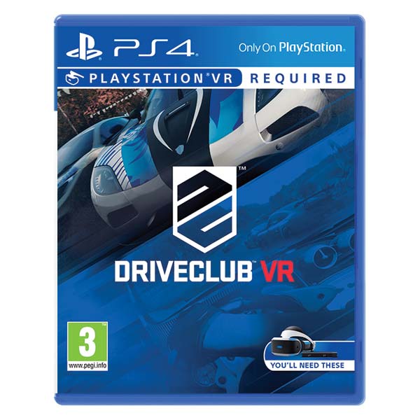 DRIVECLUB VR[PS4]-BAZAR (použité zboží)