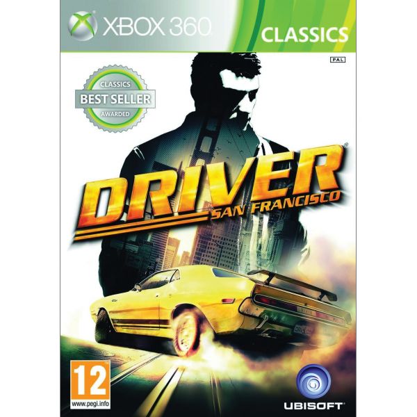 Driver: San Francisco-XBOX 360-BAZAR (použité zboží)