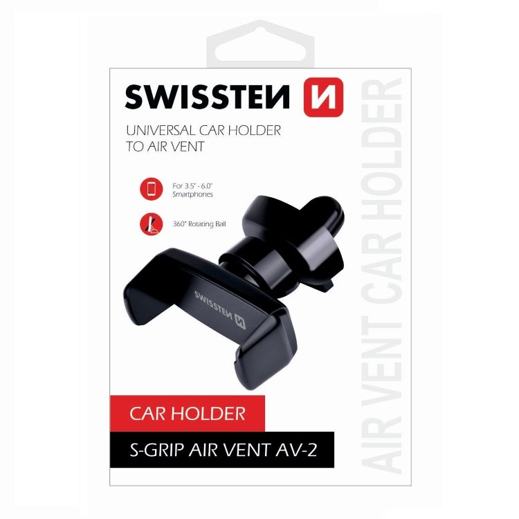 Držák Swissten S-Grip AV-2 do ventilace Držák Swissten S-Grip AV-2 do ventilace