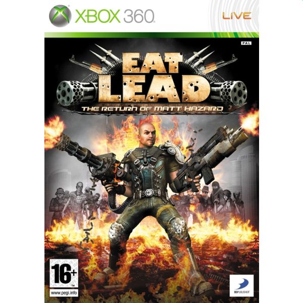 Eat Lead: The Return of Matt Hazard[XBOX 360]-BAZAR (použité zboží)