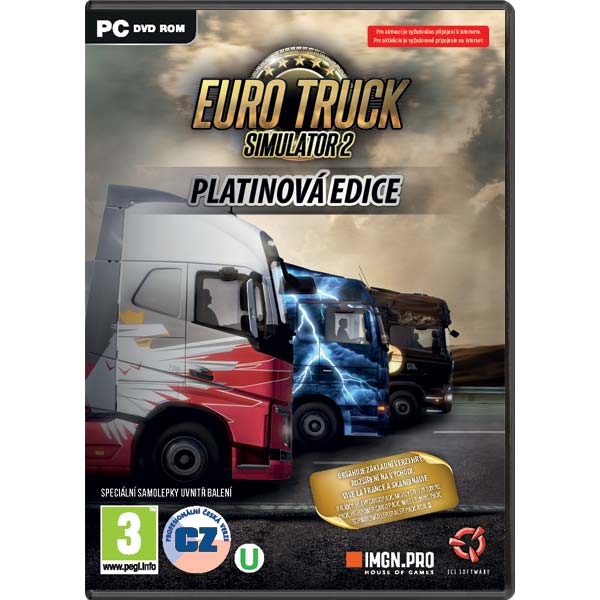 Euro Truck Simulator 2 CZ (Platinová Edice)