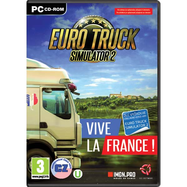 Euro Truck Simulator 2: Vive la France! 
 CZ