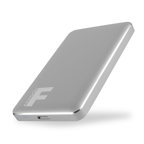Externí box Axagon EE25-F6G USB 3.0 Fullmetal Box, grey