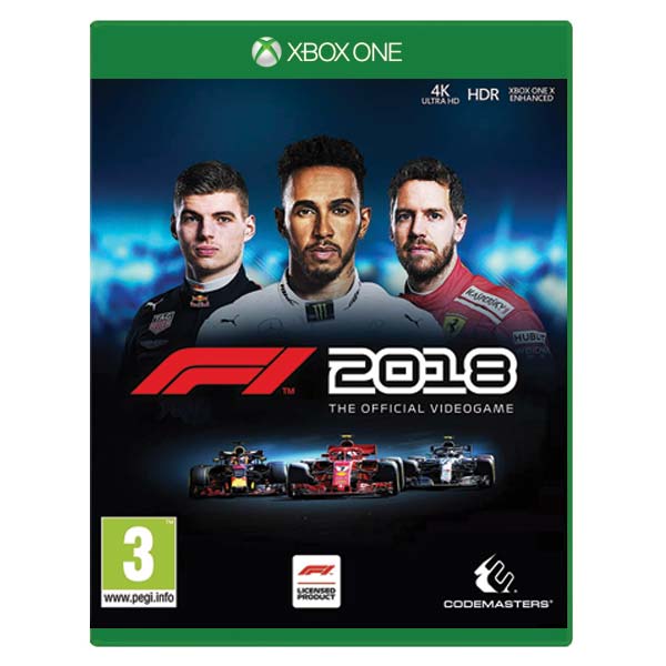 F1 2018: The Official Videogame[XBOX ONE]-BAZAR (použité zboží)