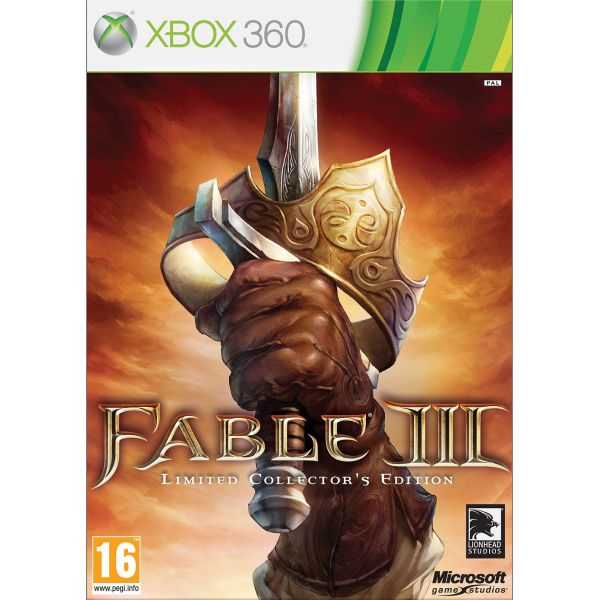 Fable 3 CZ (Limited Collector 'Edition) [XBOX 360] - BAZAR (použité zboží)